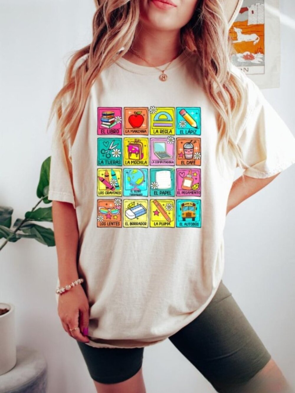 Spanish Teacher T-shirt, Maestra Loteria Shirt